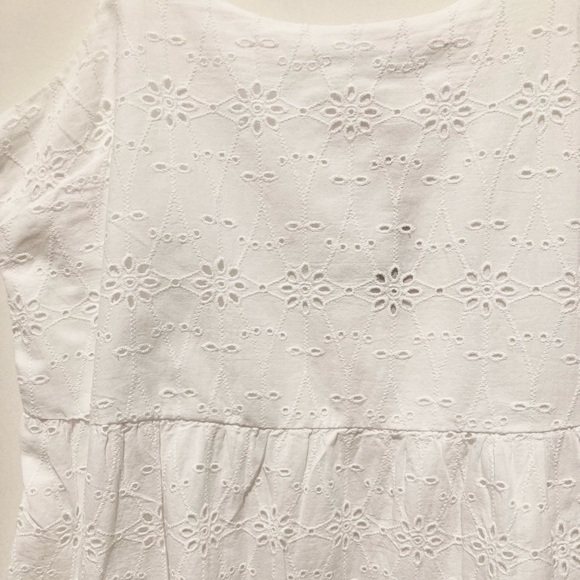NWT, Lucky Brand Eyelet Tiered Dress, Size S - Picture 3 of 10